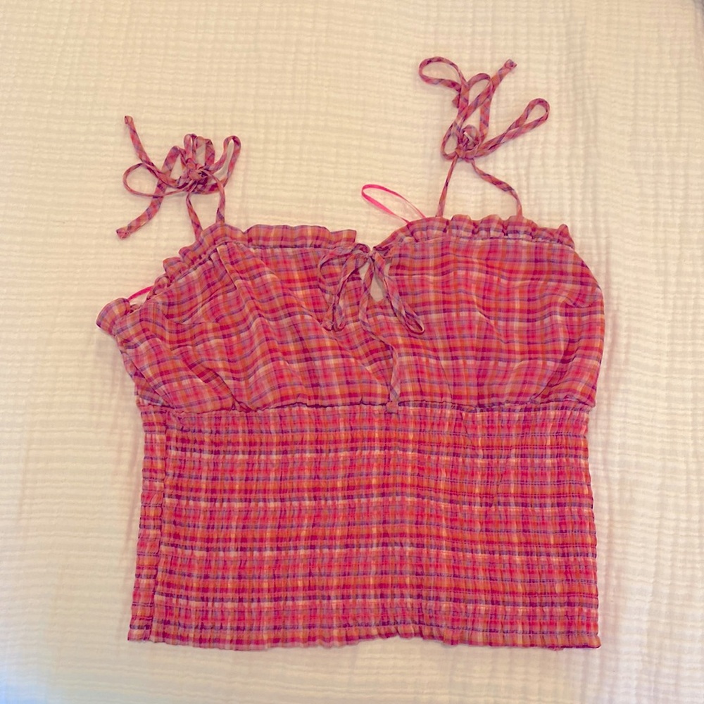 Aqua Pink Crop Top - from Bloomingdale’s